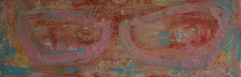 PinkPunk | Öl auf Leinwand | 152 x 50 cm | 2013