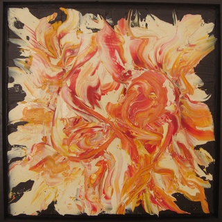 Sonne | Öl auf Leinwand | 40 x 40 cm | 2012